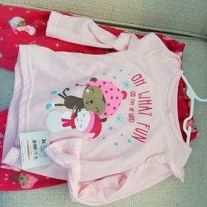 NWT Toddler Girl PJs